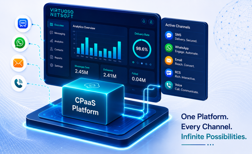 virtuoso netsoft's CPaas Platform 